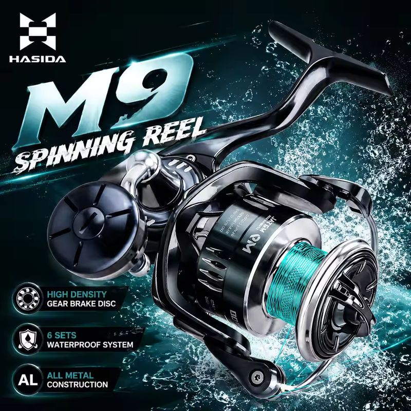 Спиннинговая катушка HASIDA M9 – обзор и цена Fishing Boat Steering Wheel