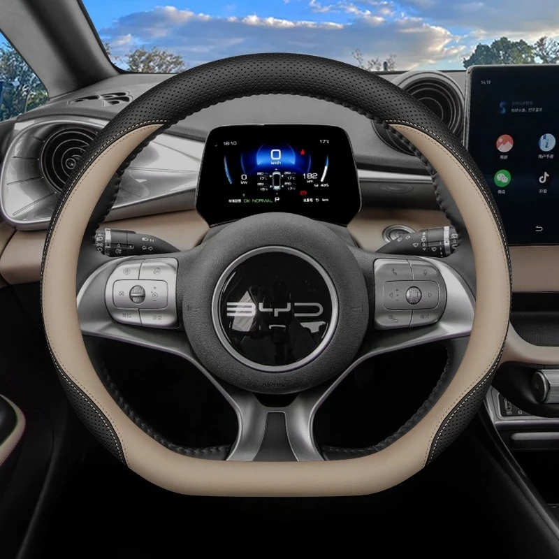 2026 Для BYD Кожаный чехол на  – обзор и цена Fishing Boat Steering Wheel